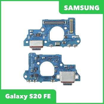 Системный разъем (разъем зарядки) для Samsung Galaxy S20 FE (G780F) и микрофон