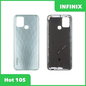 Задняя крышка для Infinix Hot 10S (X689D) (белый)