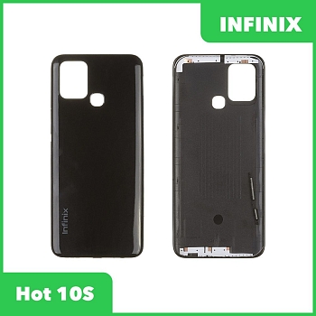 Задняя крышка для Infinix Hot 10S (X689D) (черный)