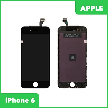 Модуль для Apple iPhone 6 (яркая подсветка), класс (AAA), черный