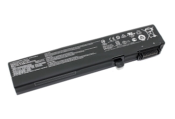 Аккумулятор (батарея) для ноутбука MSI GE62 GE72 (BTY-M6H), 10.8В, 4730мАч, черная (оригинал)