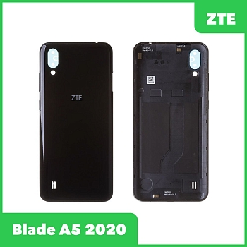 Задняя крышка для ZTE A5 2020 (черный)